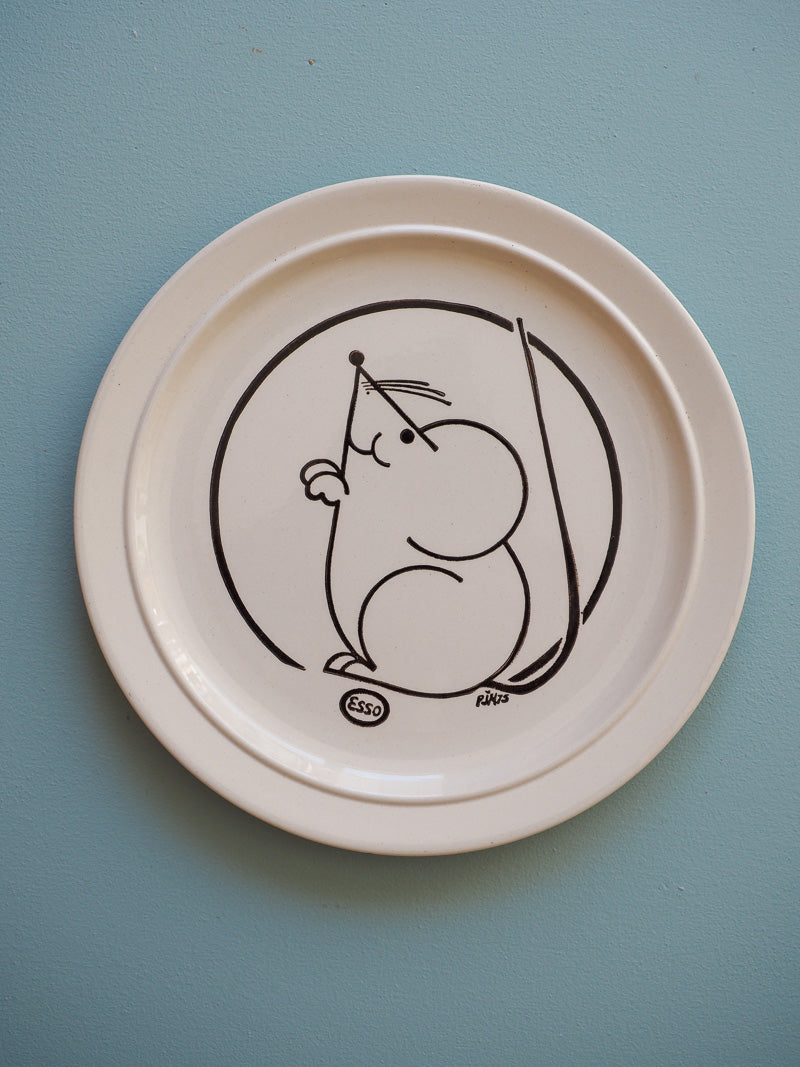 assiette souris Esso 70s