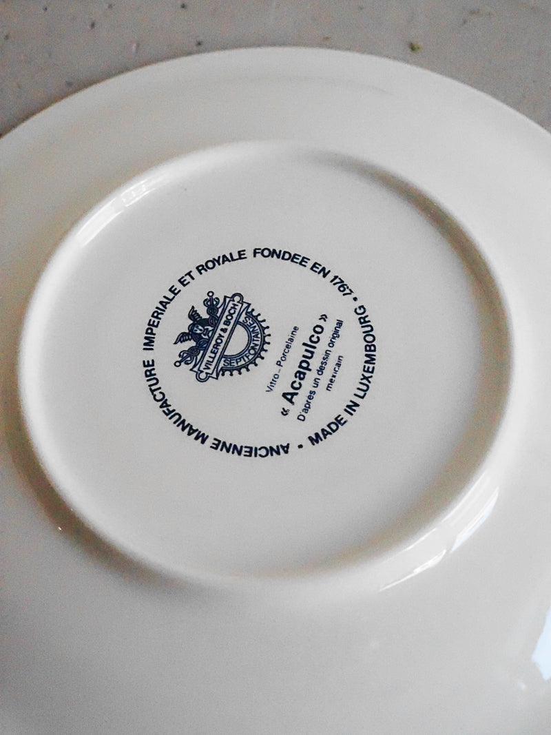 Assiette / soucoupe pour tasse Acapulco Villeroy & Boch