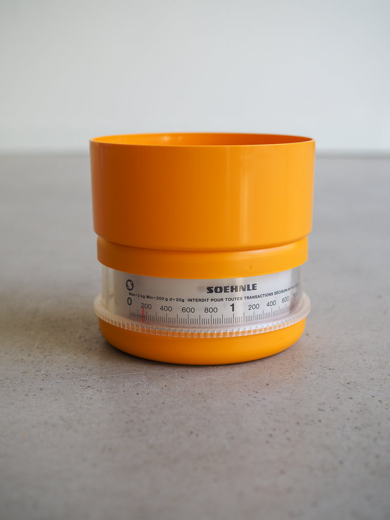 Balance de cuisine orange vintage Soenlhe