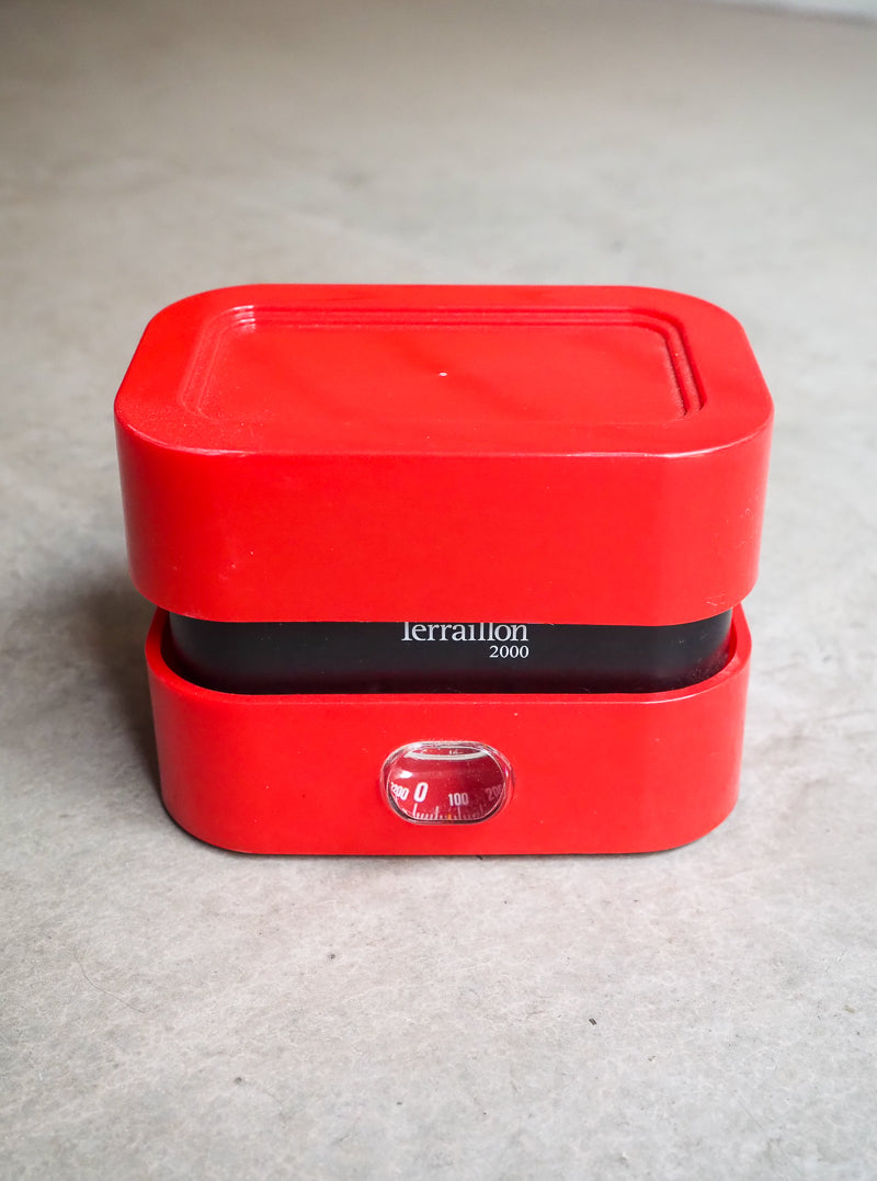 Balance de cuisine rouge vintage Terraillon 2000