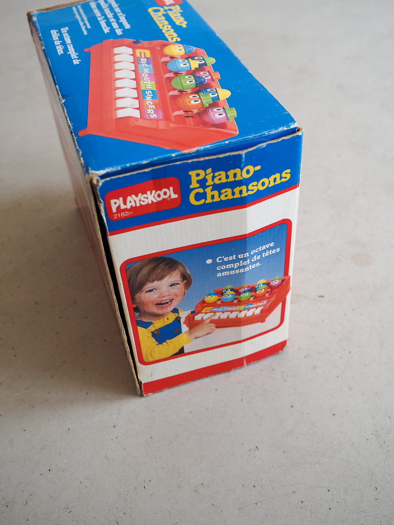 Piano Big mouth singers Playskool vintage