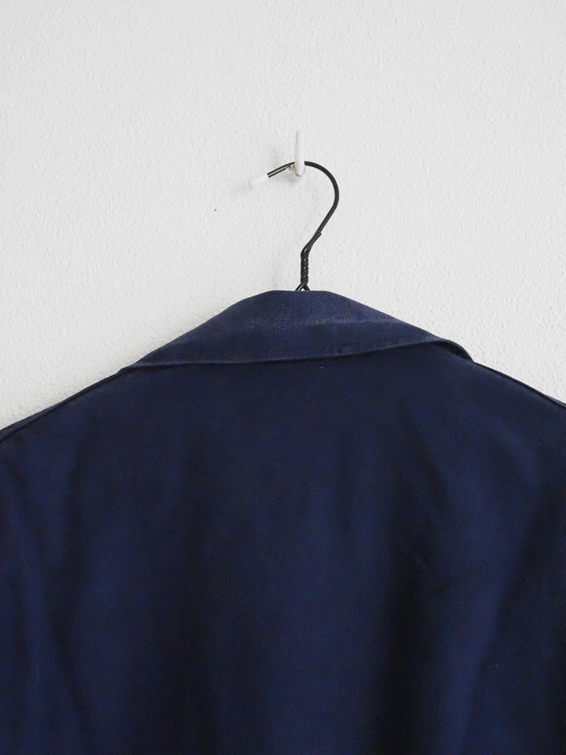 Veste de travail vintage – Étiquette “Grosse Cloche, Bordeaux” M/L