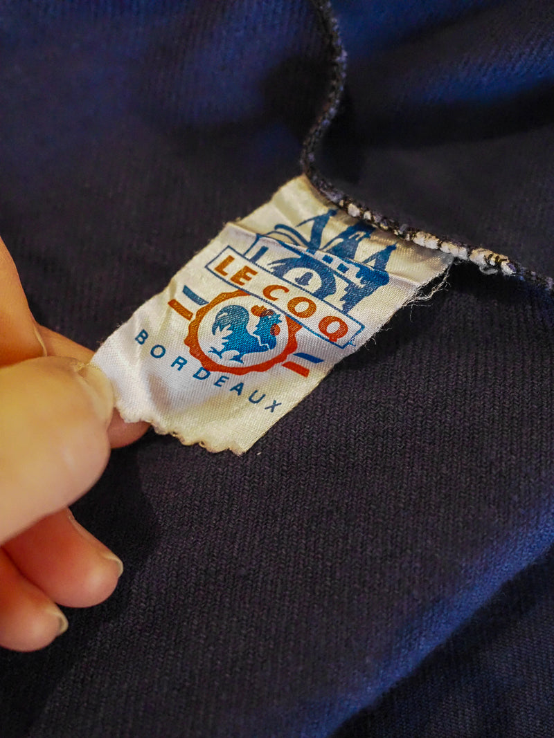 Veste de travail vintage – Étiquette “Grosse Cloche, Bordeaux” M/L