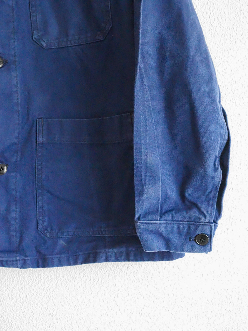 Veste de travail vintage – Étiquette “Grosse Cloche, Bordeaux” M