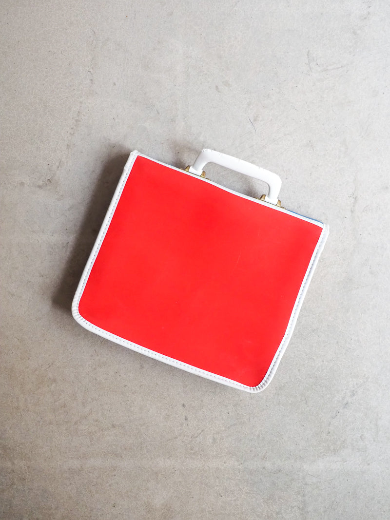 Petit cartable maternel vintage - couleurs