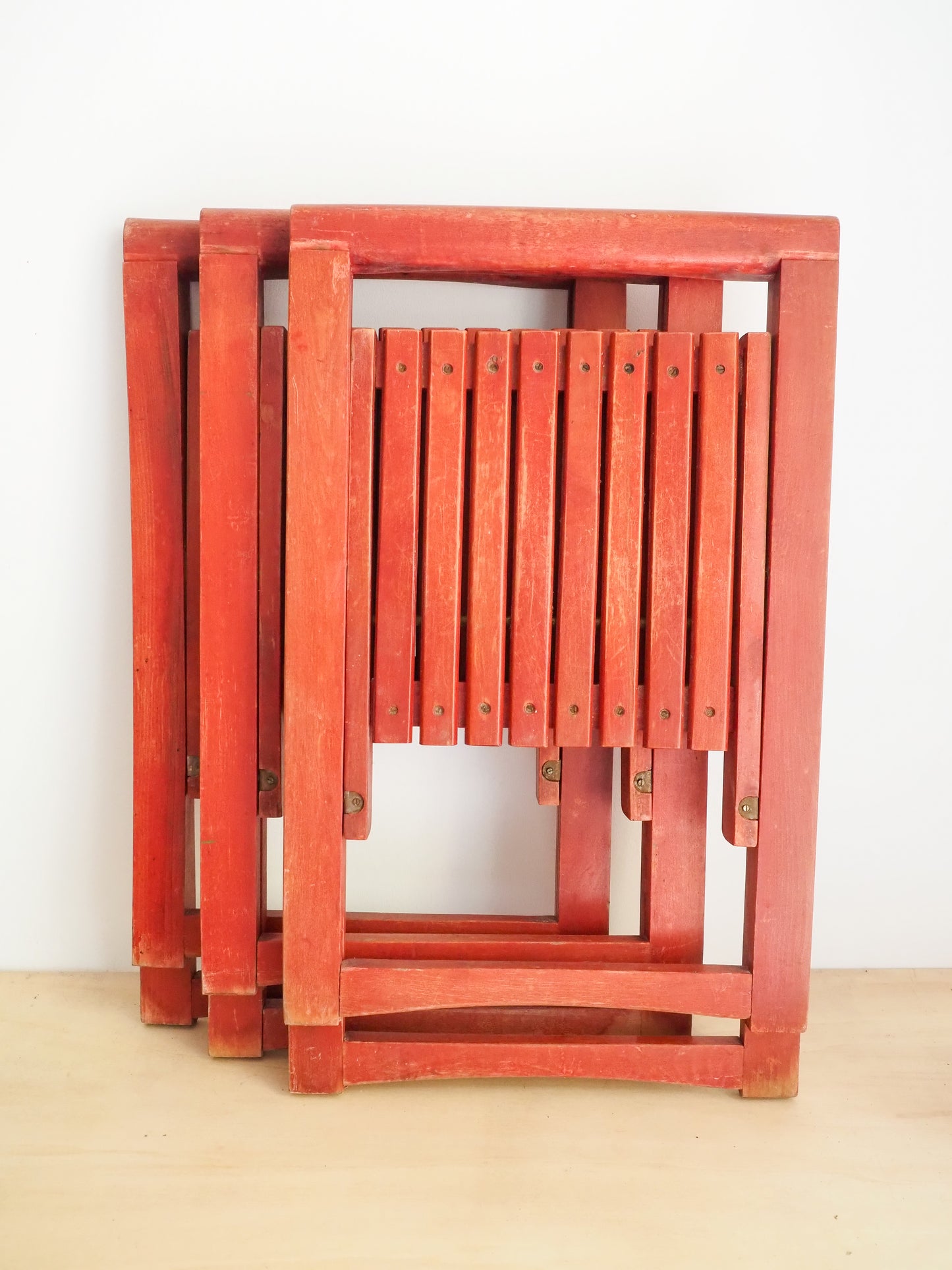 Chaise pliante vintage Trieste – Aldo Jacober pour Alberto Bazzani - 3