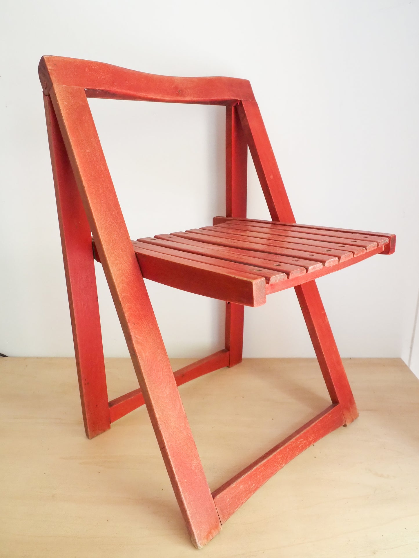 Chaise pliante vintage Trieste – Aldo Jacober pour Alberto Bazzani - 2
