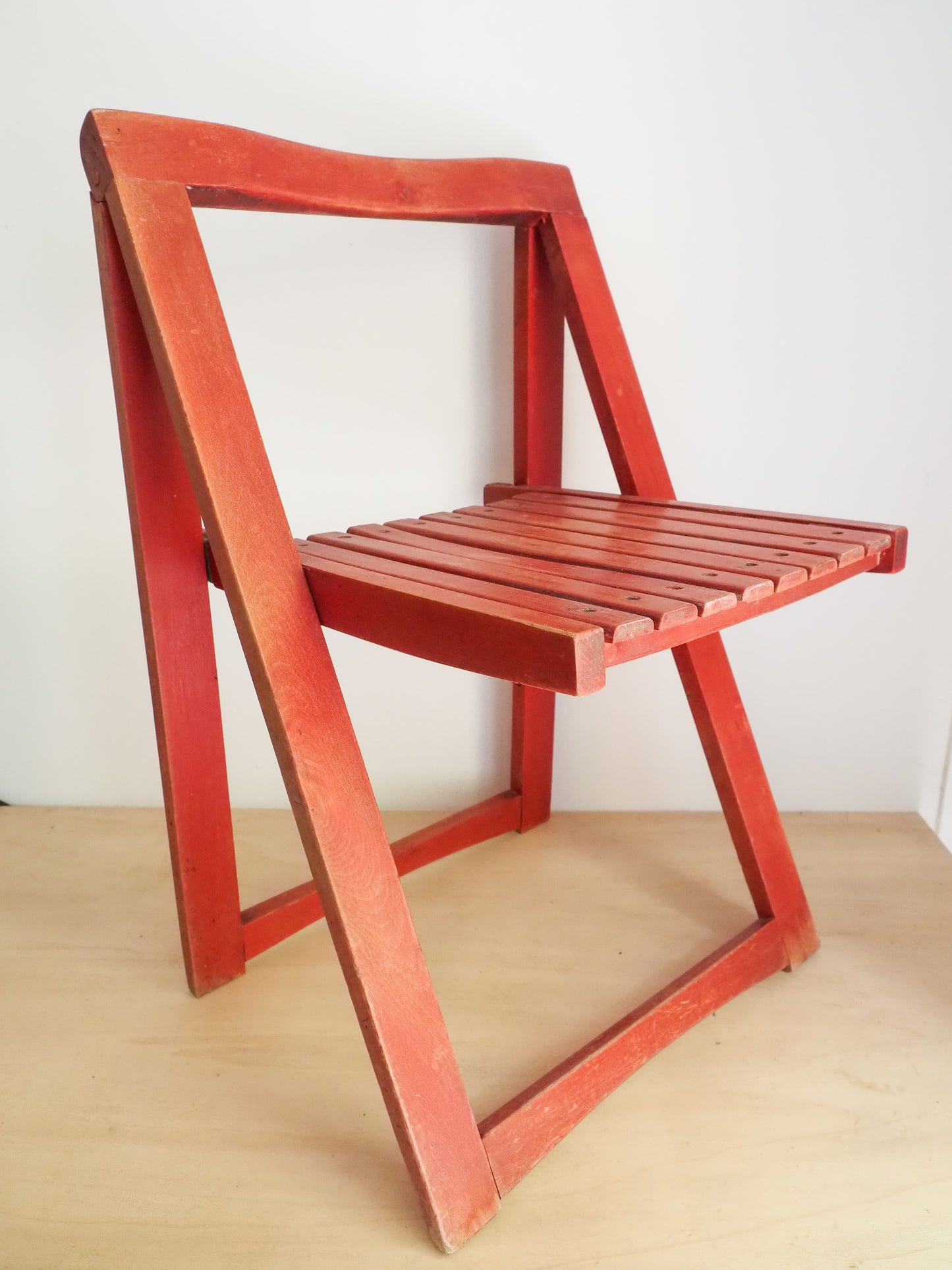 Chaise pliante vintage Trieste – Aldo Jacober pour Alberto Bazzani - 2