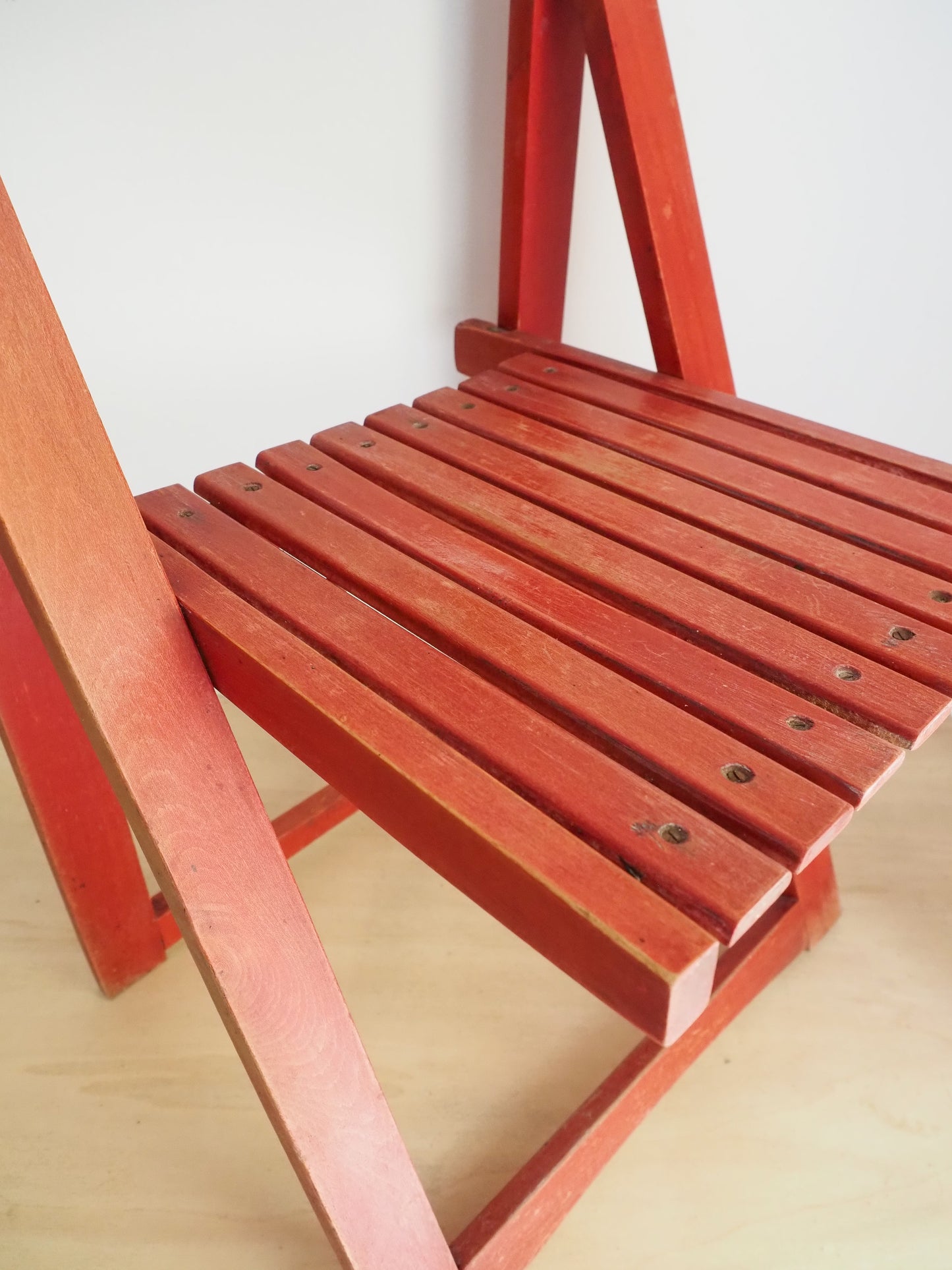 Chaise pliante vintage Trieste – Aldo Jacober pour Alberto Bazzani - 2
