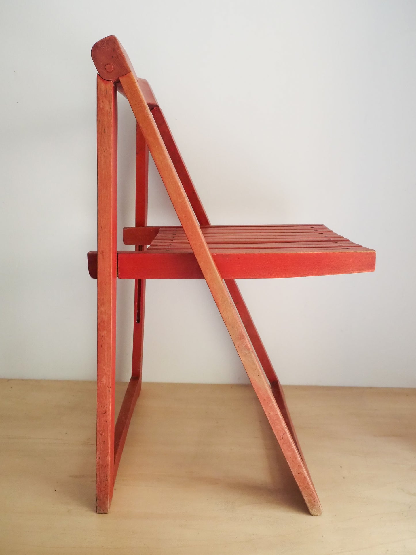 Chaise pliante vintage Trieste – Aldo Jacober pour Alberto Bazzani - 2