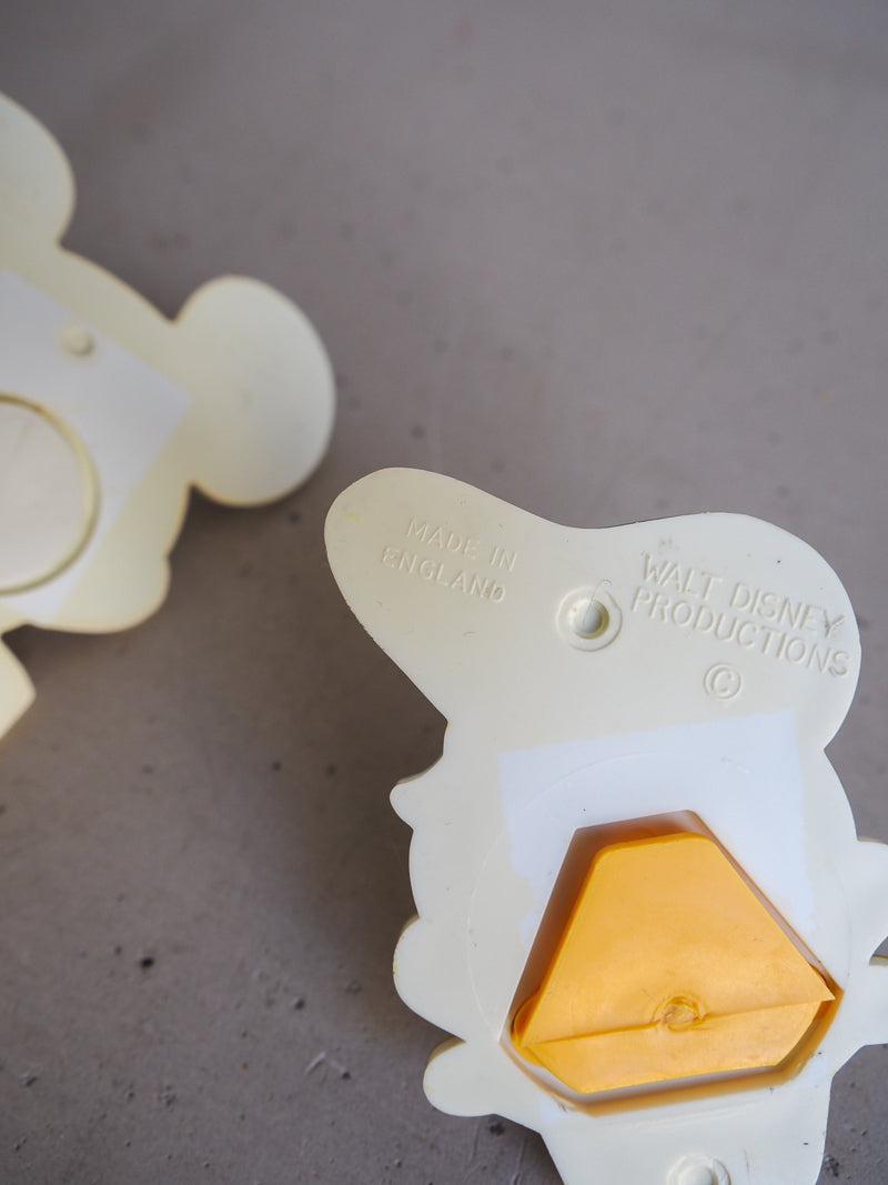 Patère Mickey et Donald Walt Disney vintage