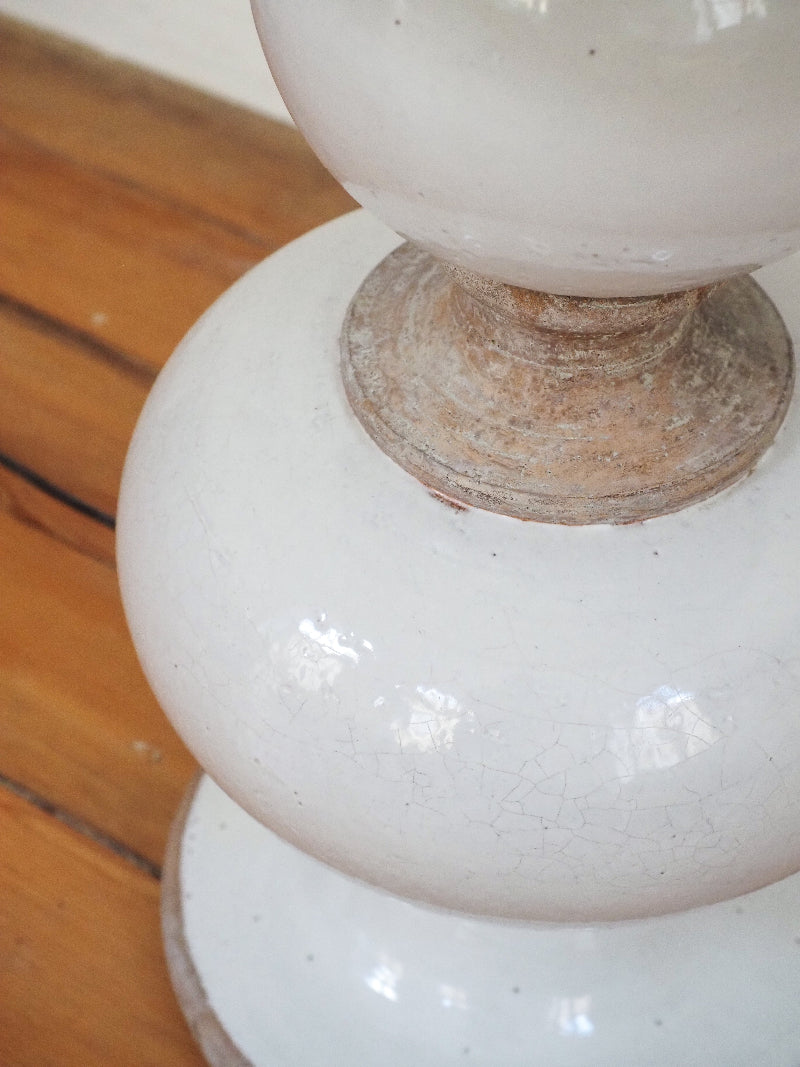 Grande Lampe à Poser – Céramique Italienne signée Ugo Zaccagnini