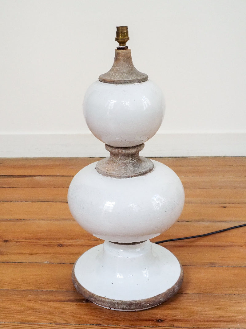 Grande Lampe à Poser – Céramique Italienne signée Ugo Zaccagnini