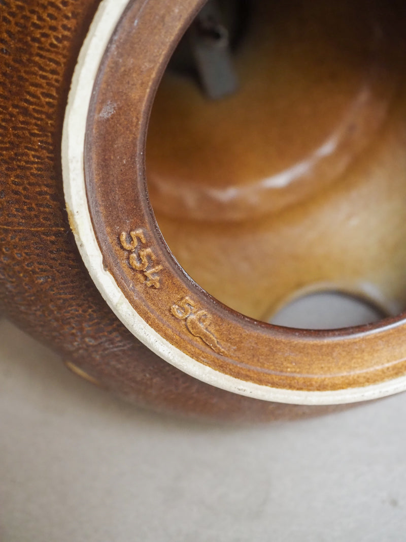 Grande lampe de sol en céramique – Bay west Germany
