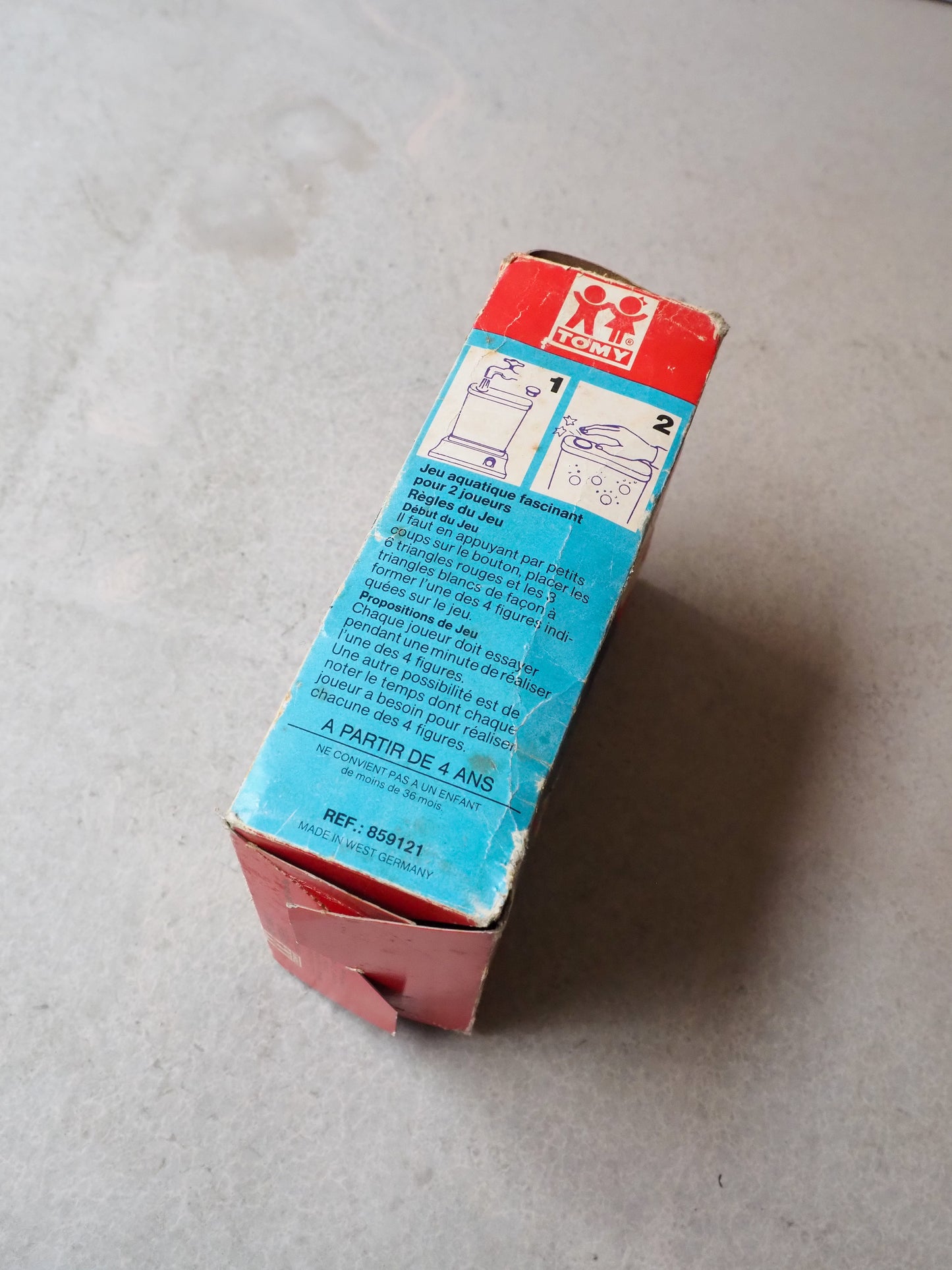 Jeu vintage Tomy - collection Jeu d'O - Triangle