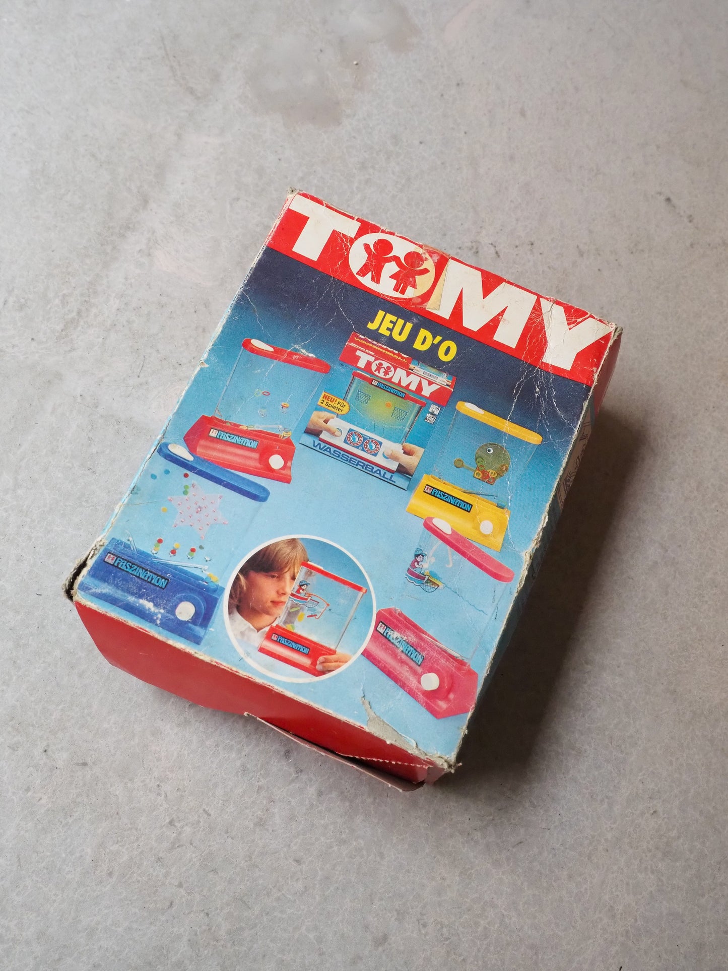 Jeu vintage Tomy - collection Jeu d'O - Triangle