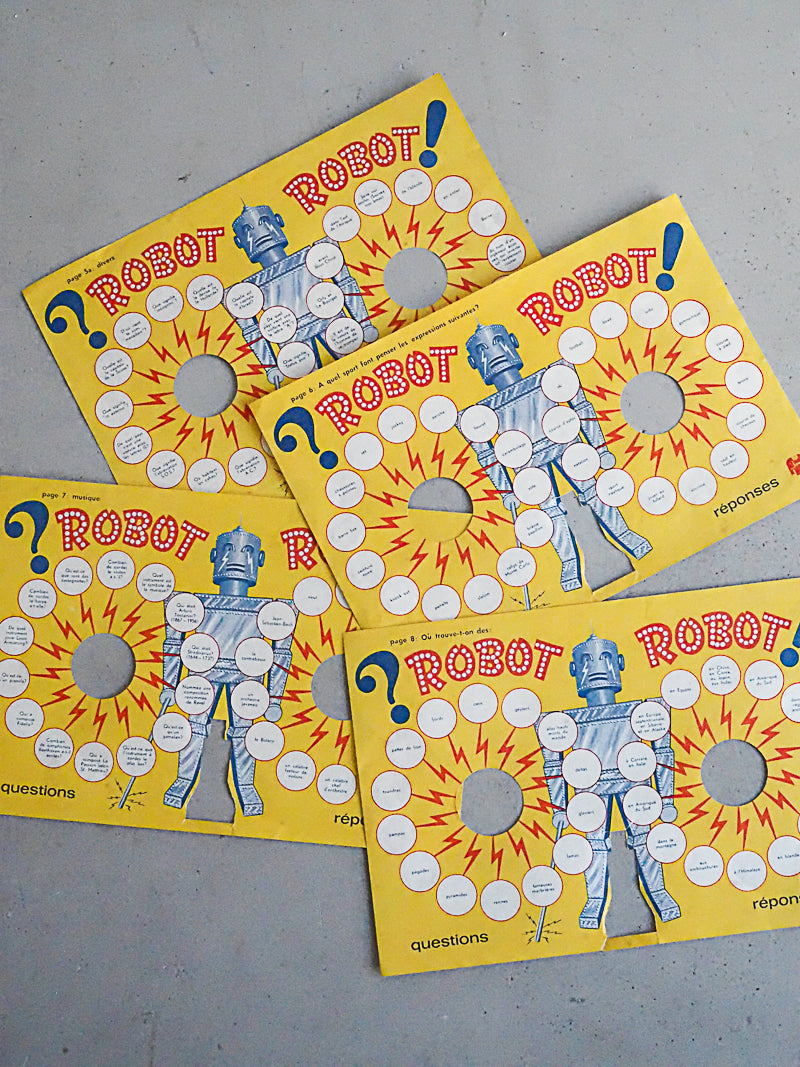Jeu de société ancien “Robot” – JUMBO