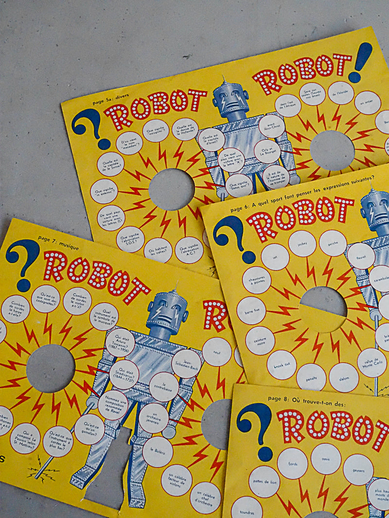 Jeu de société ancien “Robot” – JUMBO
