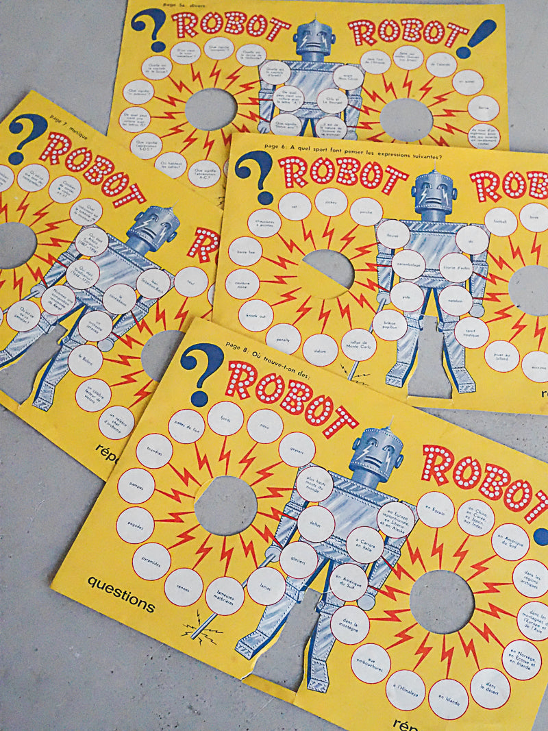 Jeu de société ancien “Robot” – JUMBO