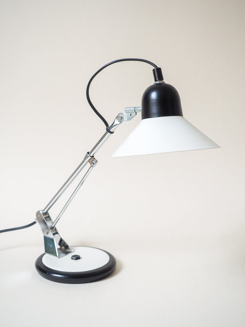 Lampe de bureau Aluminor chromé