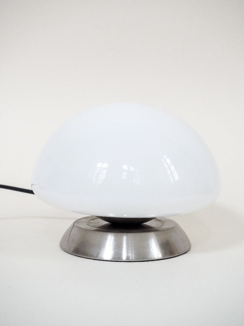 Lampe Champignon Vintage – Globe blanc Tactile
