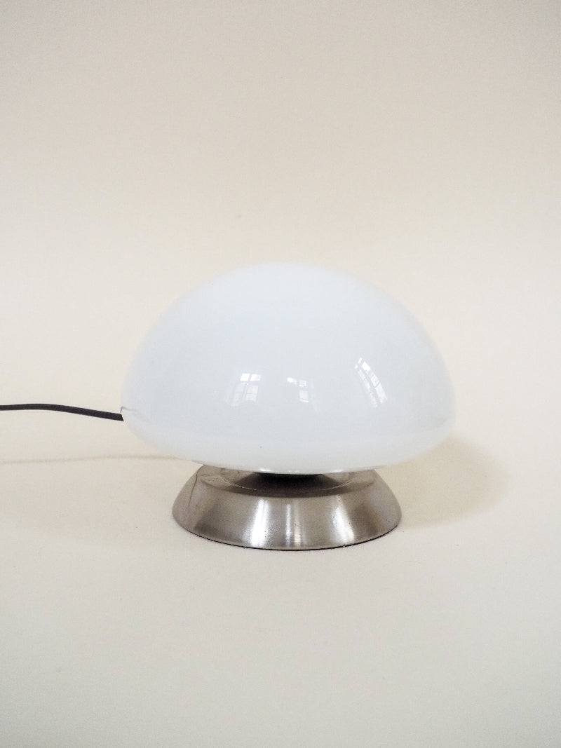 Lampe Champignon Vintage – Globe blanc Tactile