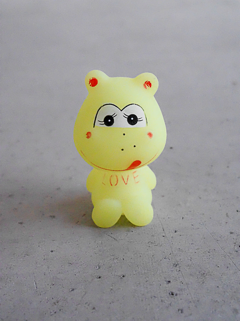 Luminoux Hippopotame figurine style luciole vintage