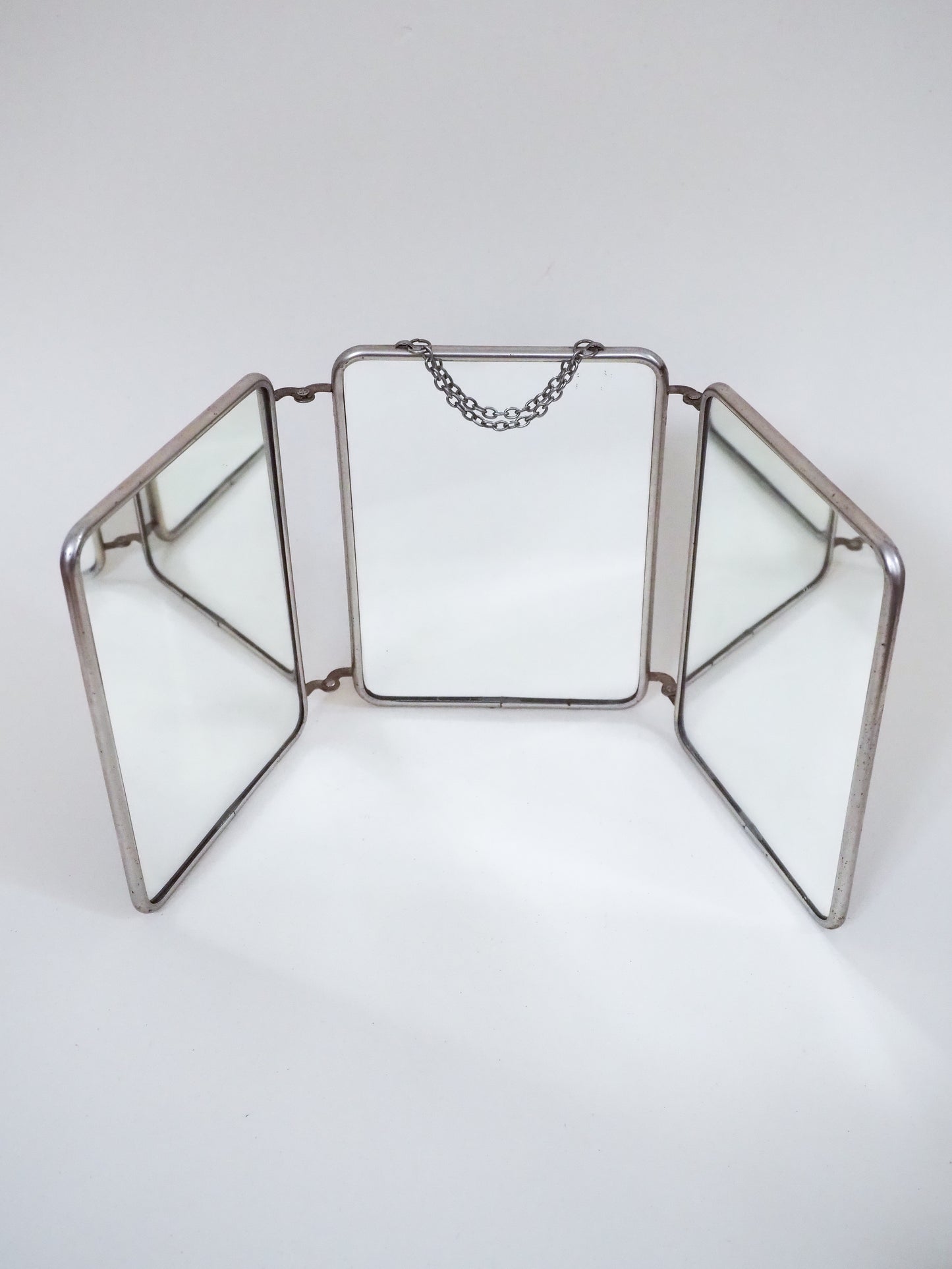 Miroir de barbier - triptyque