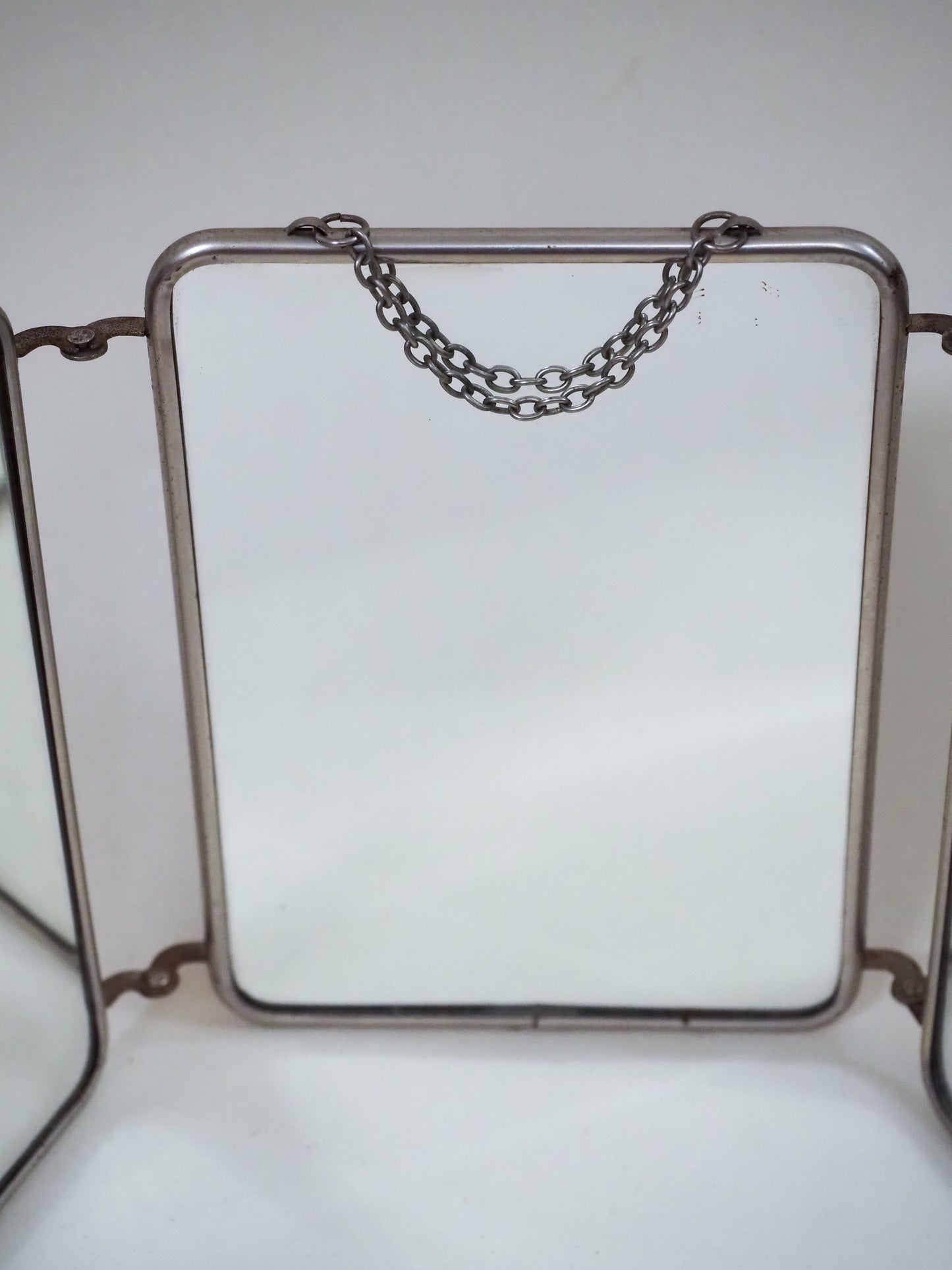 Miroir de barbier - triptyque