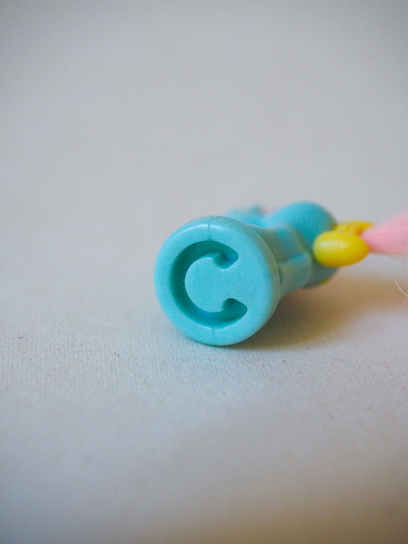 Mon Petit Poney G1 - Figurine Ponytail Ponies - figurine turquoise - 89