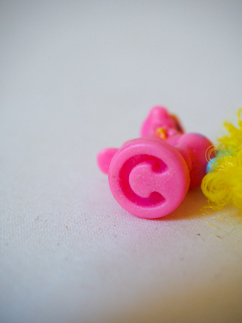 Mon Petit Poney G1 - Figurine Ponytail Ponies - rose - 89