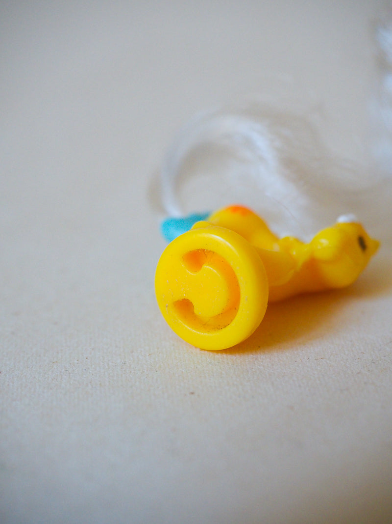 Mon Petit Poney G1 - Figurine Ponytail Ponies - jaune - 89