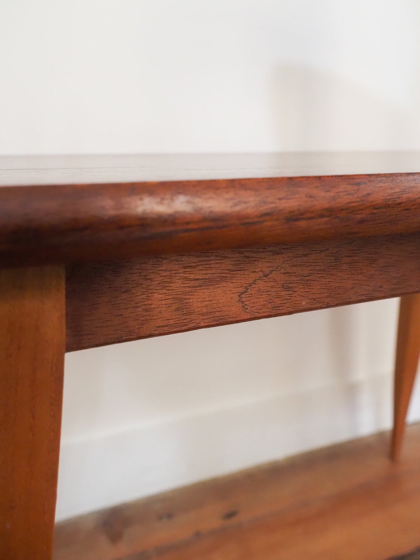 Porte-plante vintage en Teck scandinave