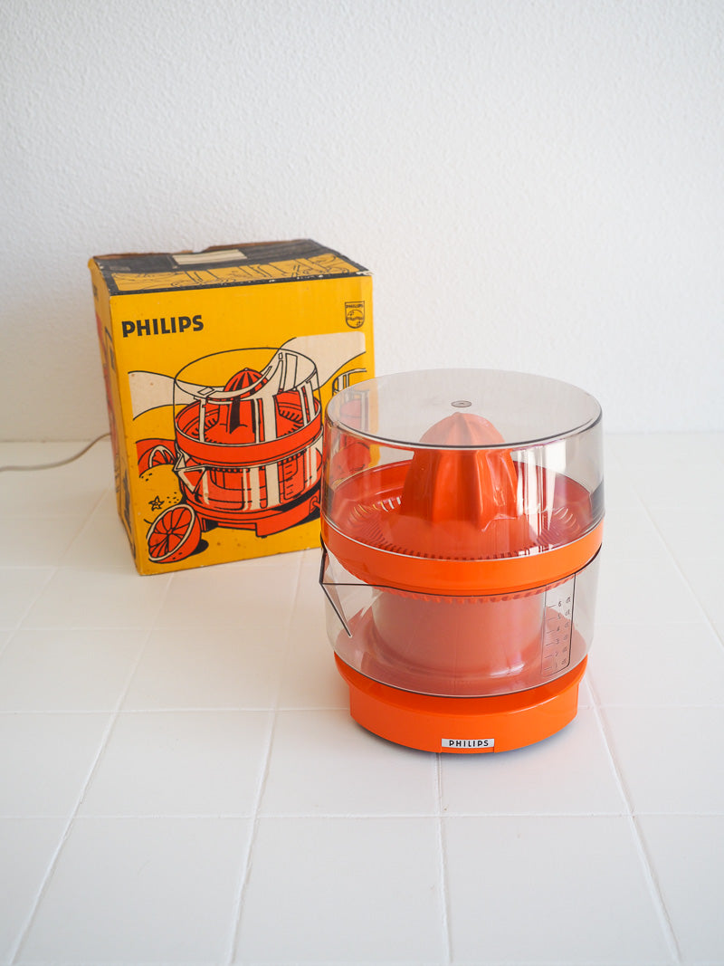 Presse-agrumes électrique Philips orange vintage