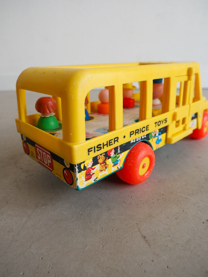 School bus jaune Little People