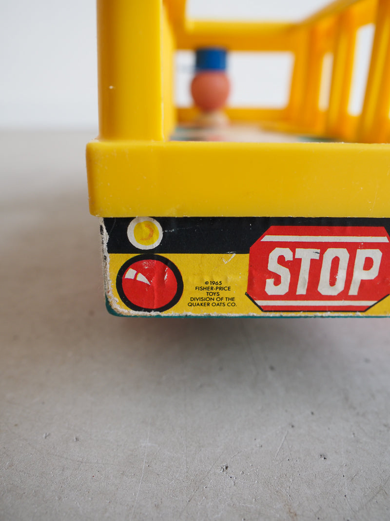 School bus jaune Little People