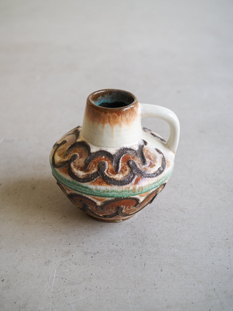 Céramique vintage vase lave West Germany - STREHLA