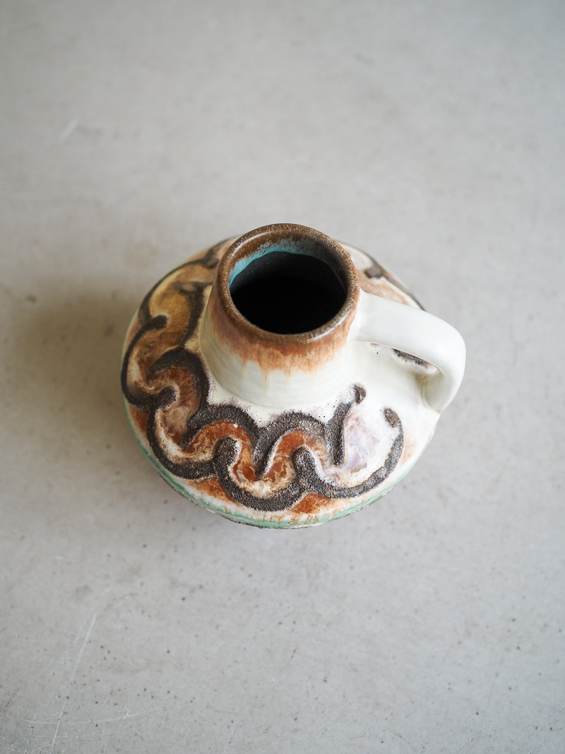 Céramique vintage vase lave West Germany - STREHLA