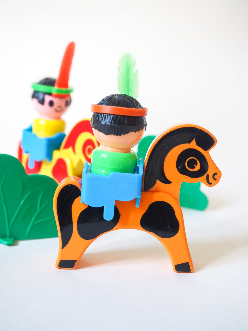 Les Minitou les indiens à cheval - Educalux