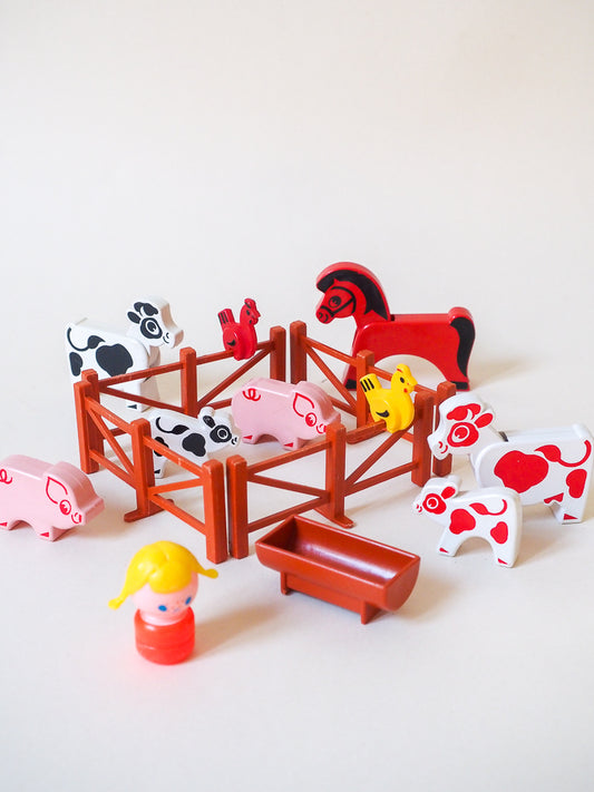 Les Minitou la ferme- set complet - Educalux