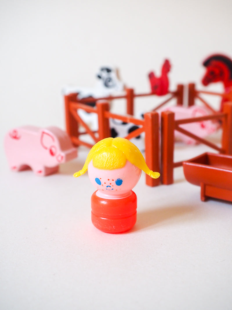 Les Minitou la ferme- set complet - Educalux