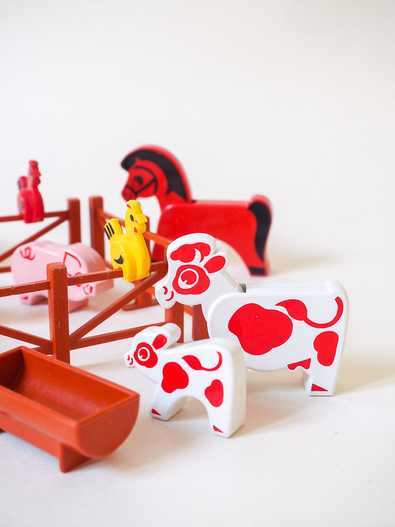 Les Minitou la ferme- set complet - Educalux