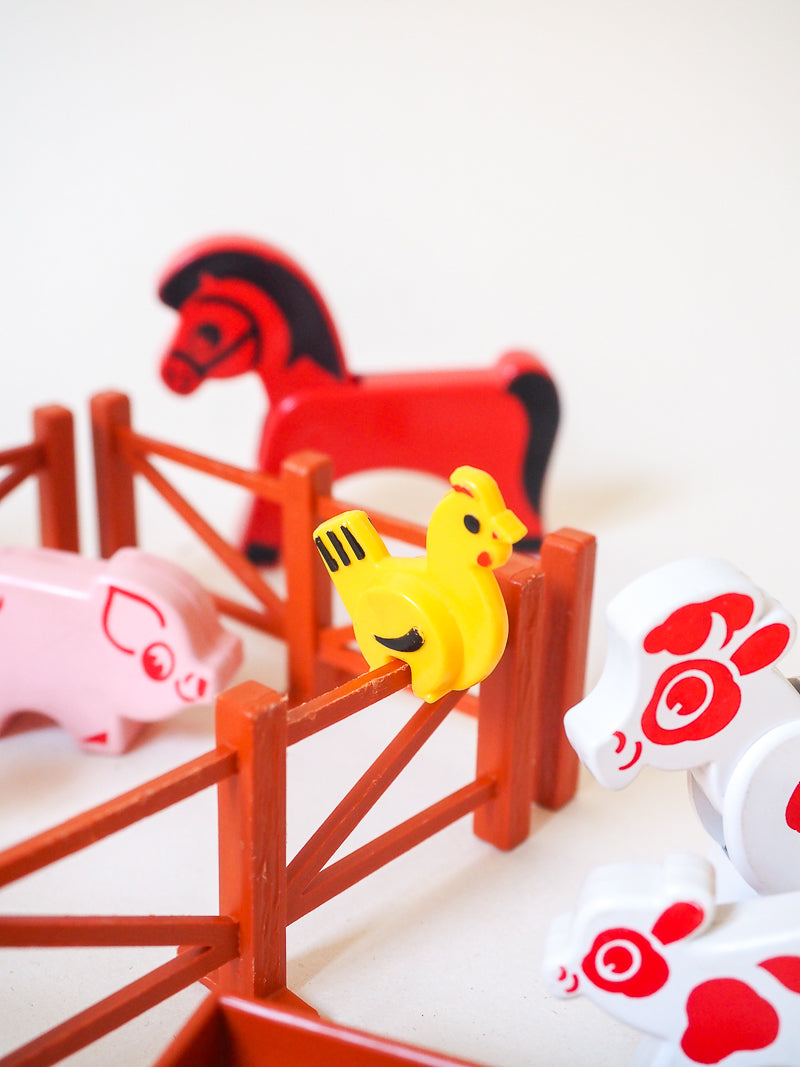 Les Minitou la ferme- set complet - Educalux