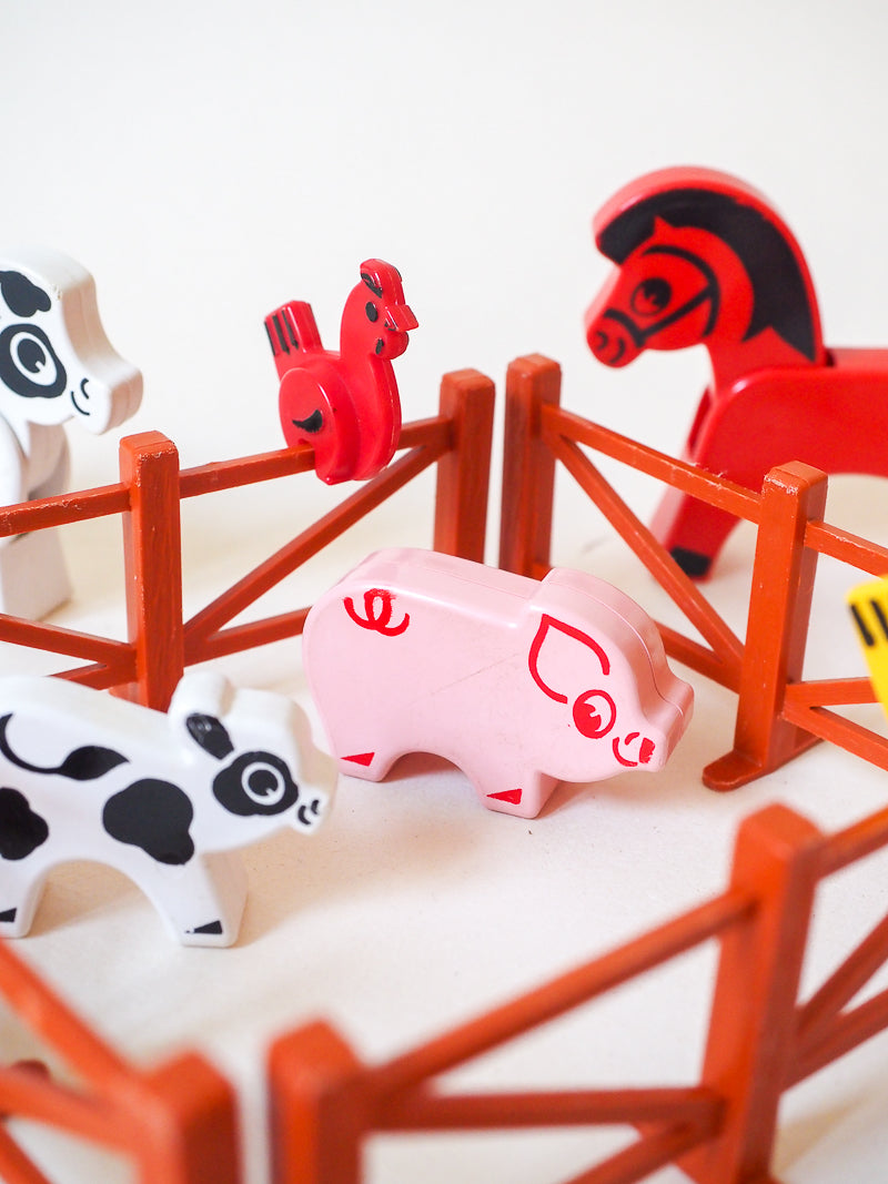 Les Minitou la ferme- set complet - Educalux