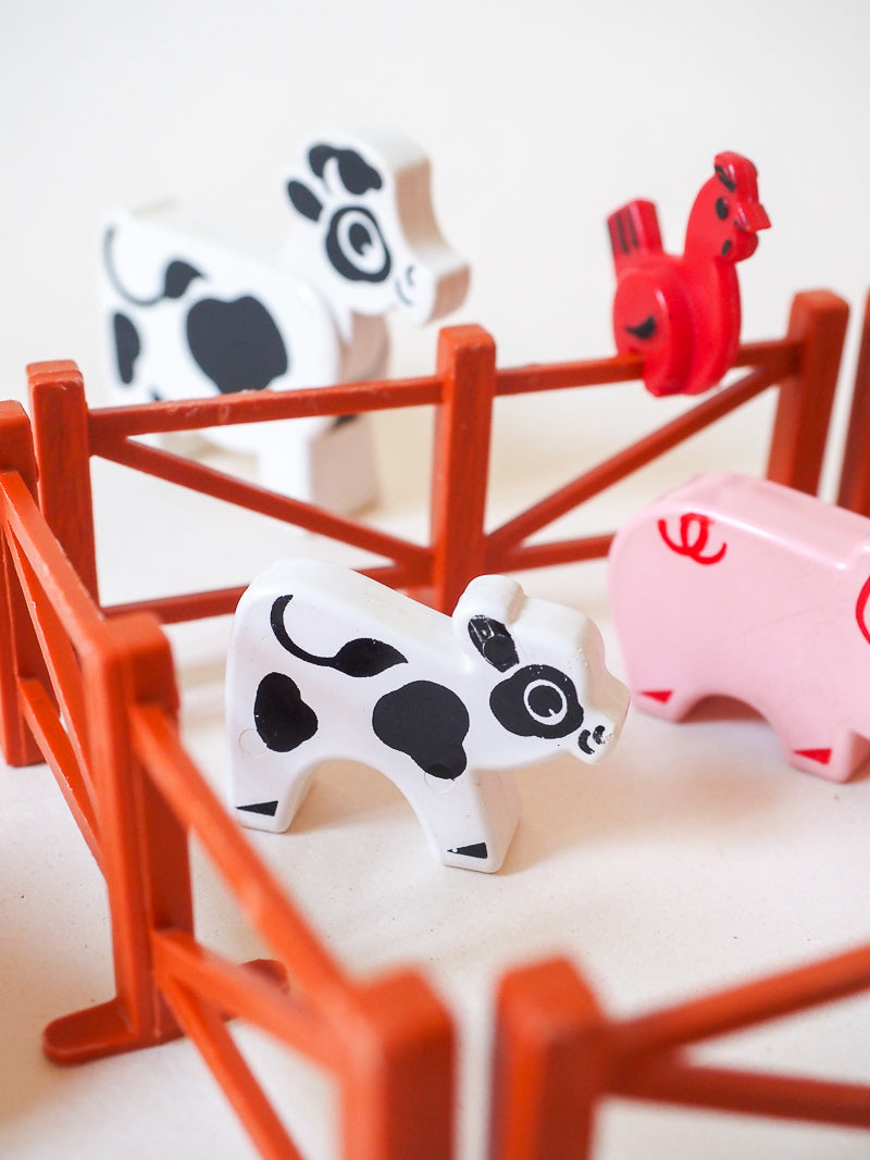 Les Minitou la ferme- set complet - Educalux