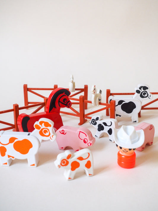 Les Minitou le cow-boy et sa ferme - Educalux