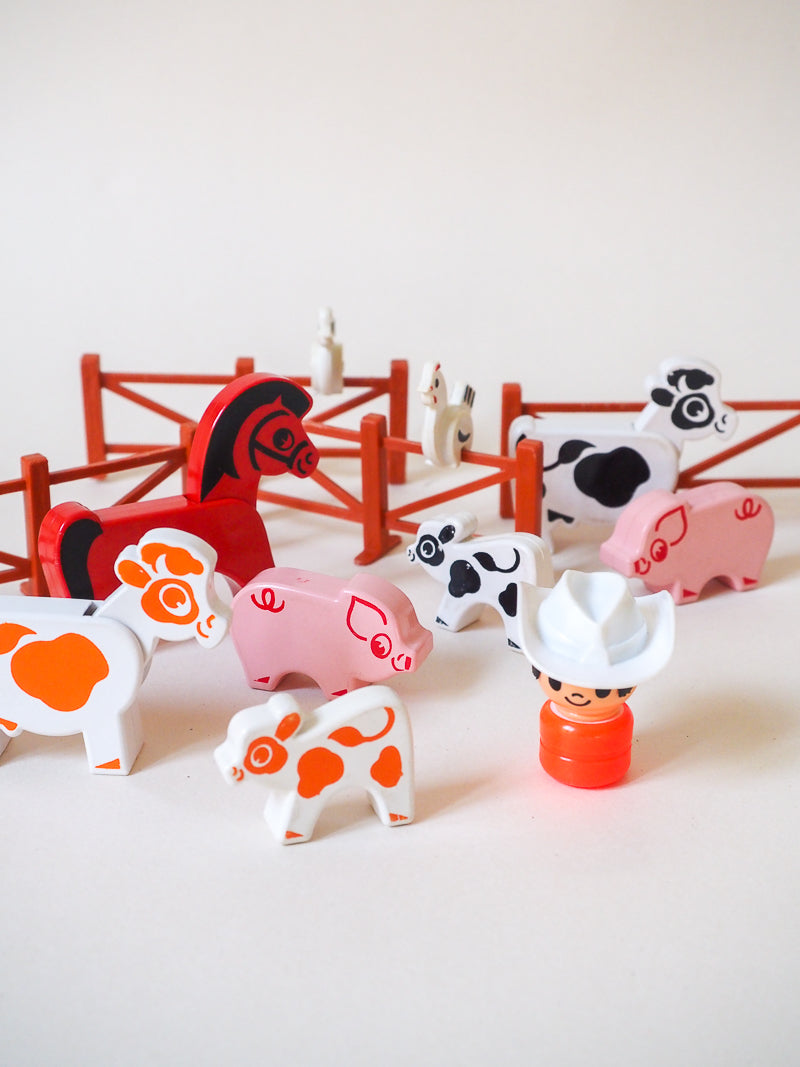 Les Minitou le cow-boy et sa ferme - Educalux