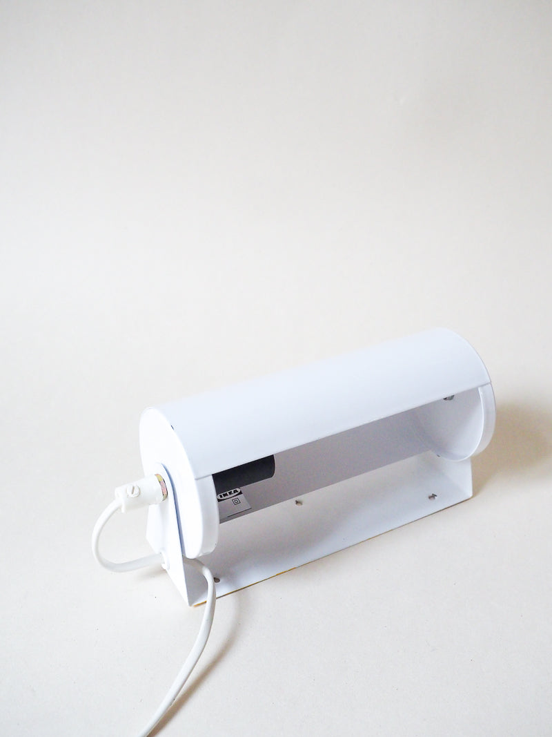 Applique murale vintage IKEA LOD – blanche - années 80