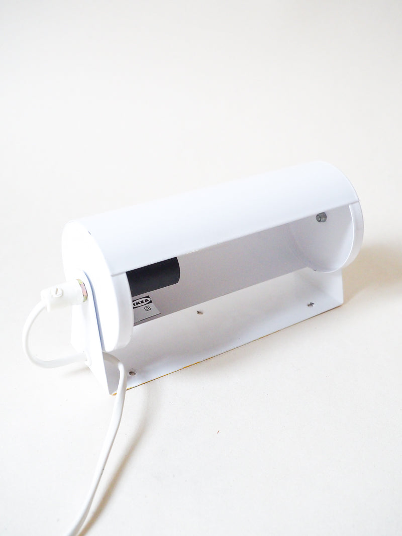 Applique murale vintage IKEA LOD – blanche - années 80