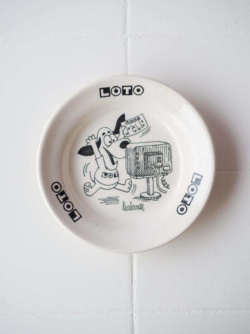 Vide-poche assiette Loto